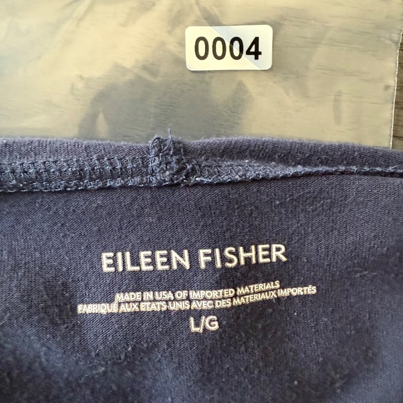 Eileen Fisher Women's Hoodie Jacket Open Front Cardigan Size L - Picture 8 of 8